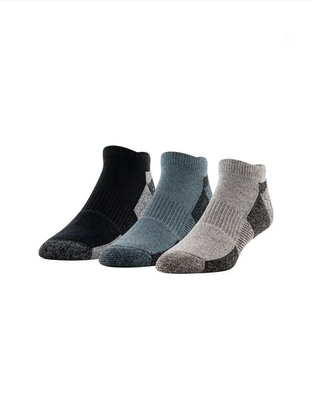 Gildan Men's Ultra Cotton Short Crew & No Show Socks 2, 3 Packs
